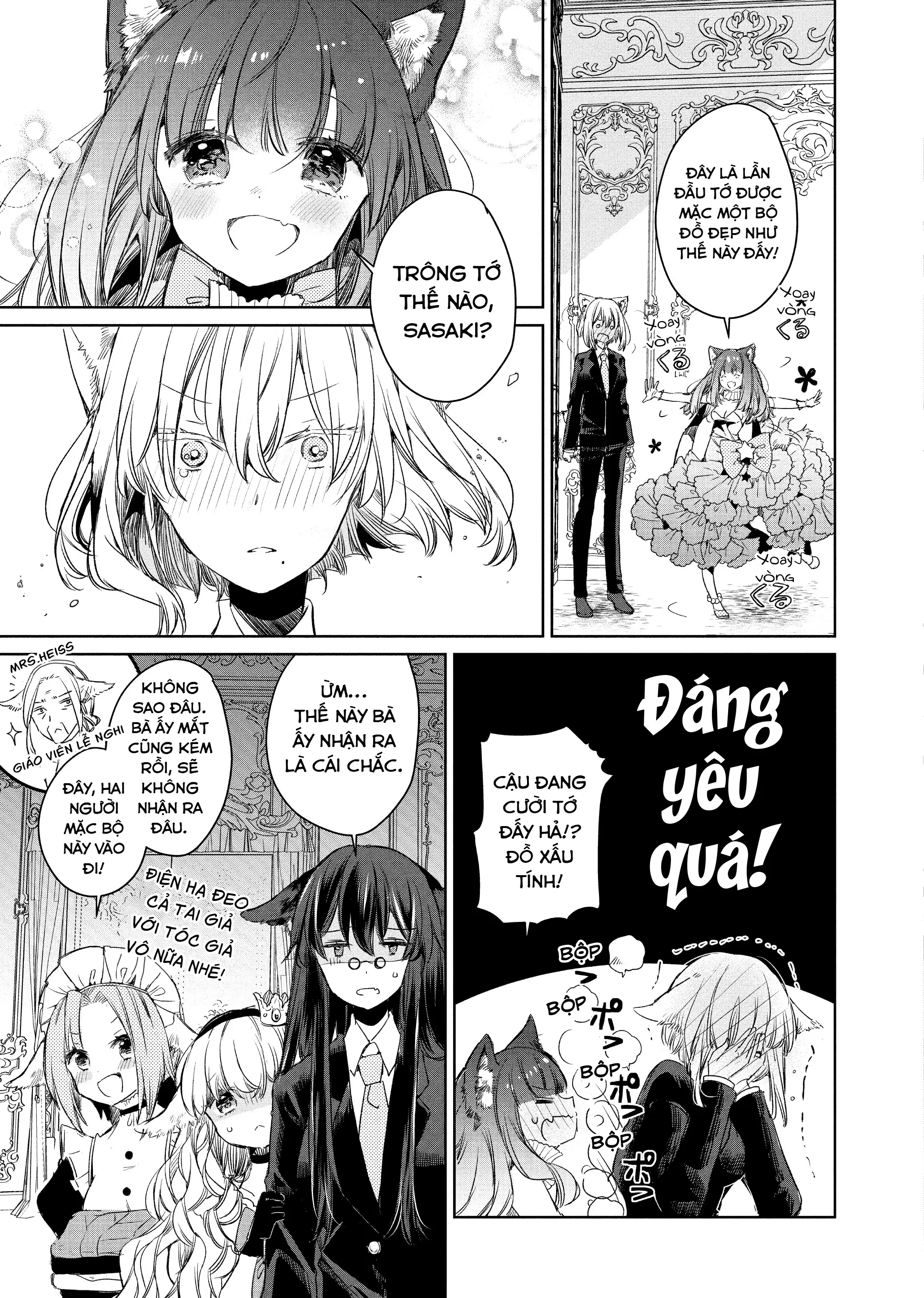 Ookami no Kawa o Kabutta Hitsujihime Chapter 5 - Trang 12