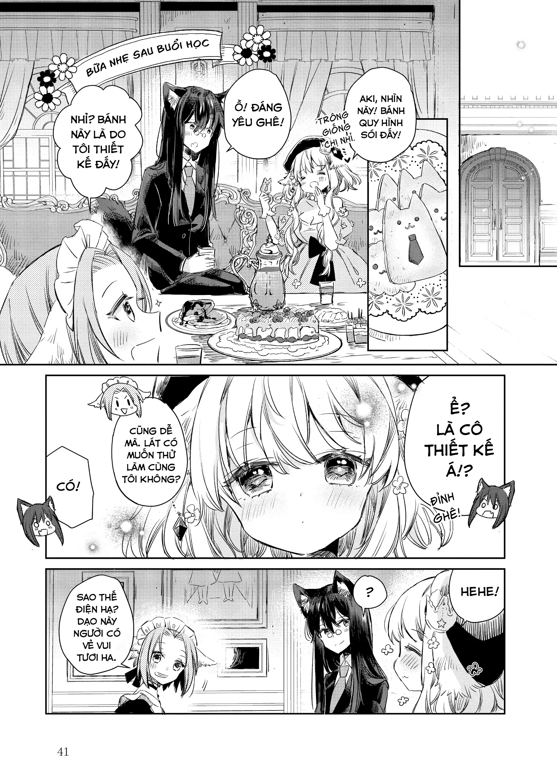Ookami no Kawa o Kabutta Hitsujihime Chapter 8 - Trang 4