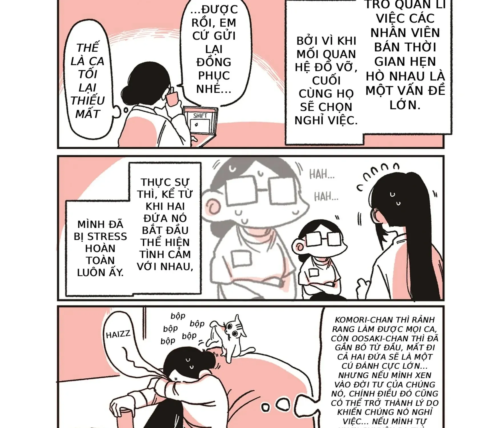 Oosaki-San Và Komori-San Chapter 54 - Trang 6