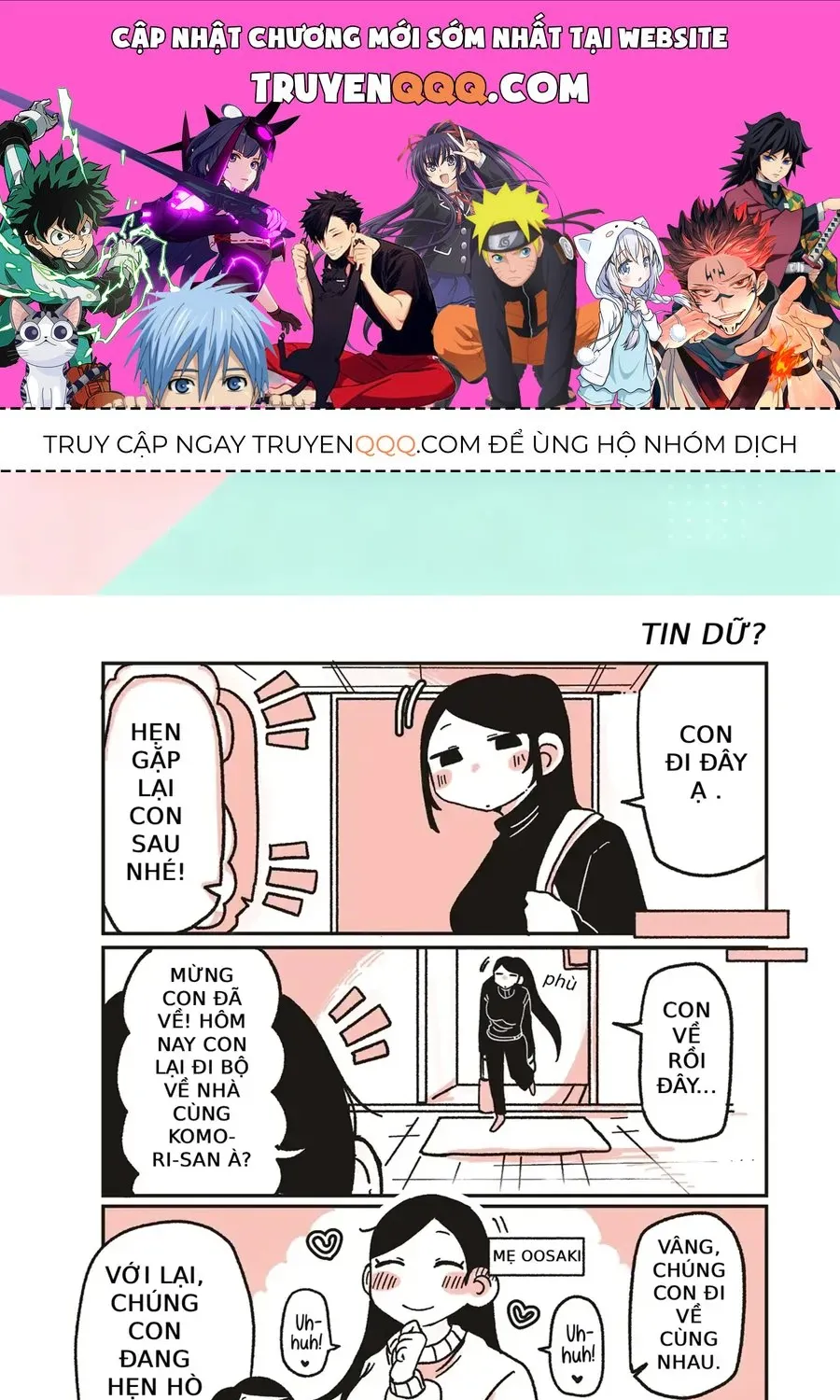 Oosaki-San Và Komori-San Chapter 65 - Trang 2