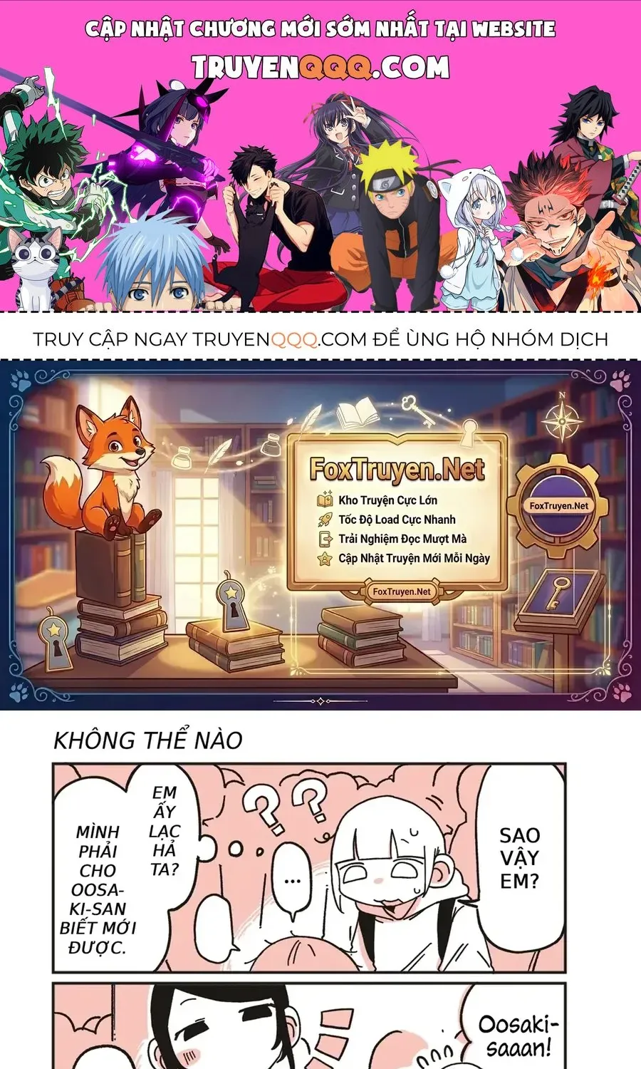 Oosaki-San Và Komori-San Chapter 90 - Trang 2