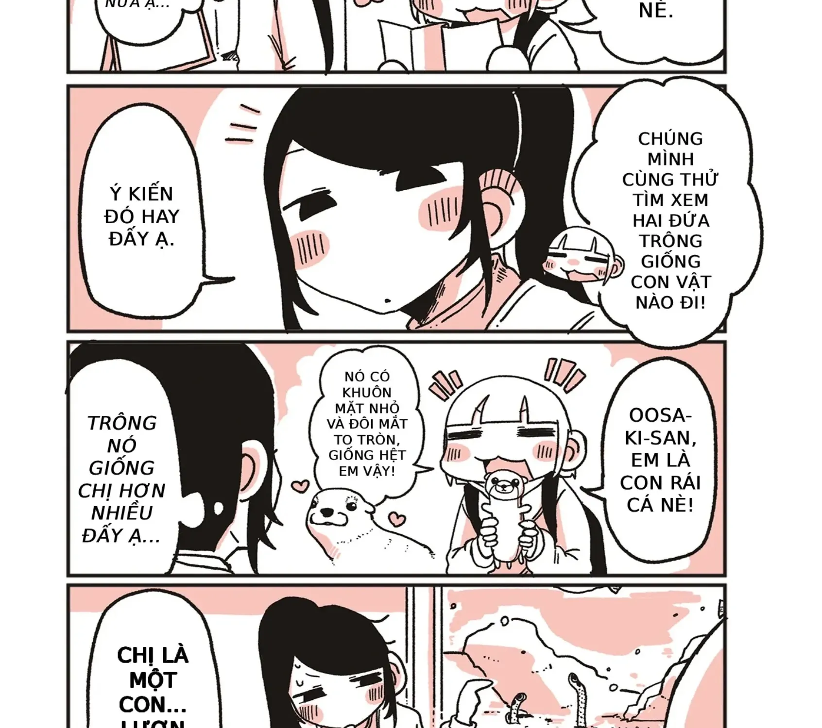 Oosaki-San Và Komori-San Chapter 94 - Trang 6