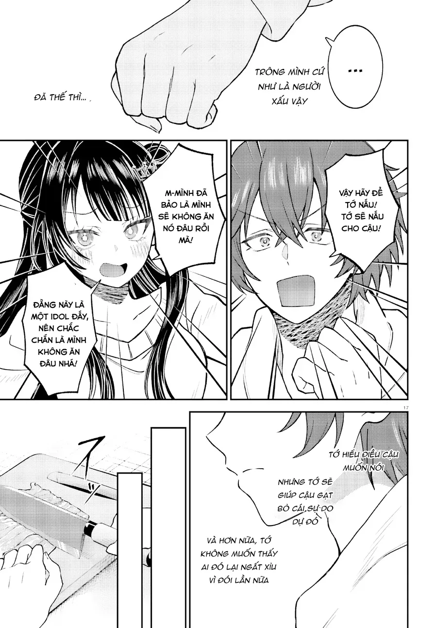 Ore No Haitoku Meshi Wo Onedari Sezu Ni Irarenai, Otonari No Top Idol-Sama Chapter 1 - Trang 18