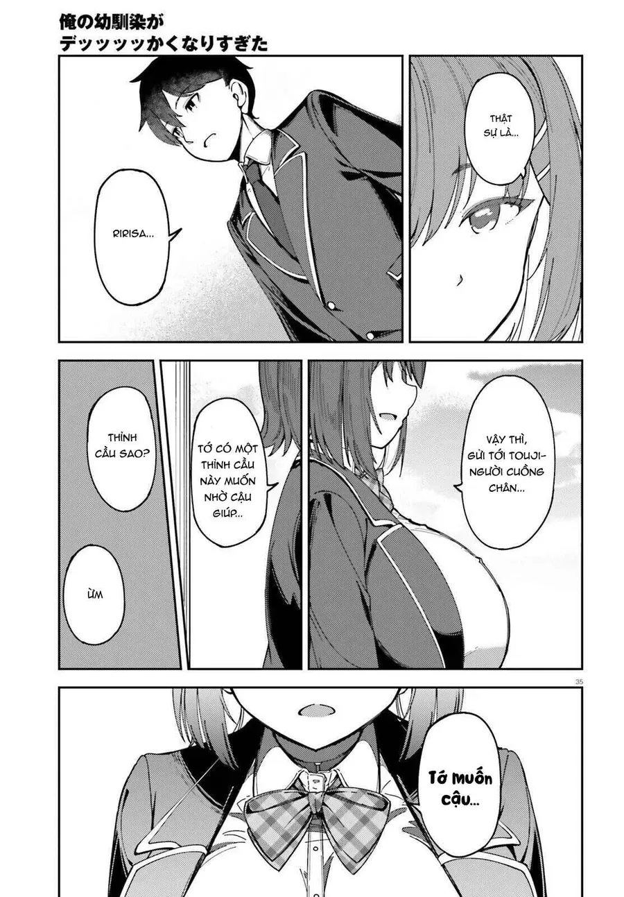 Ore No Osananajimi Ga Dekkkkaku Narisugita Chapter 1 - Trang 36
