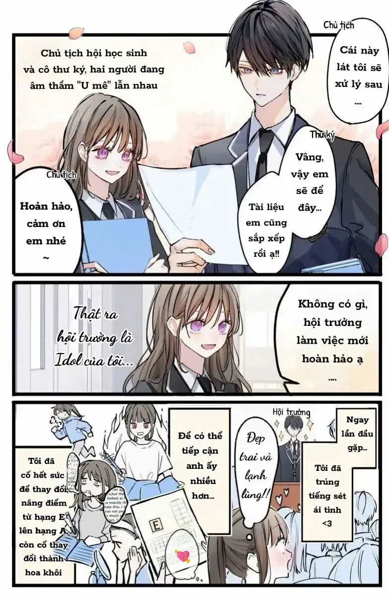 Oshiatteru Futari Chapter 1 - Trang 4