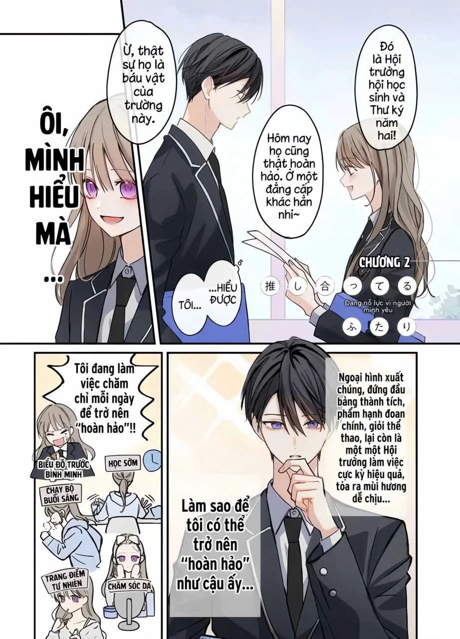 Oshiatteru Futari Chapter 2 - Trang 3