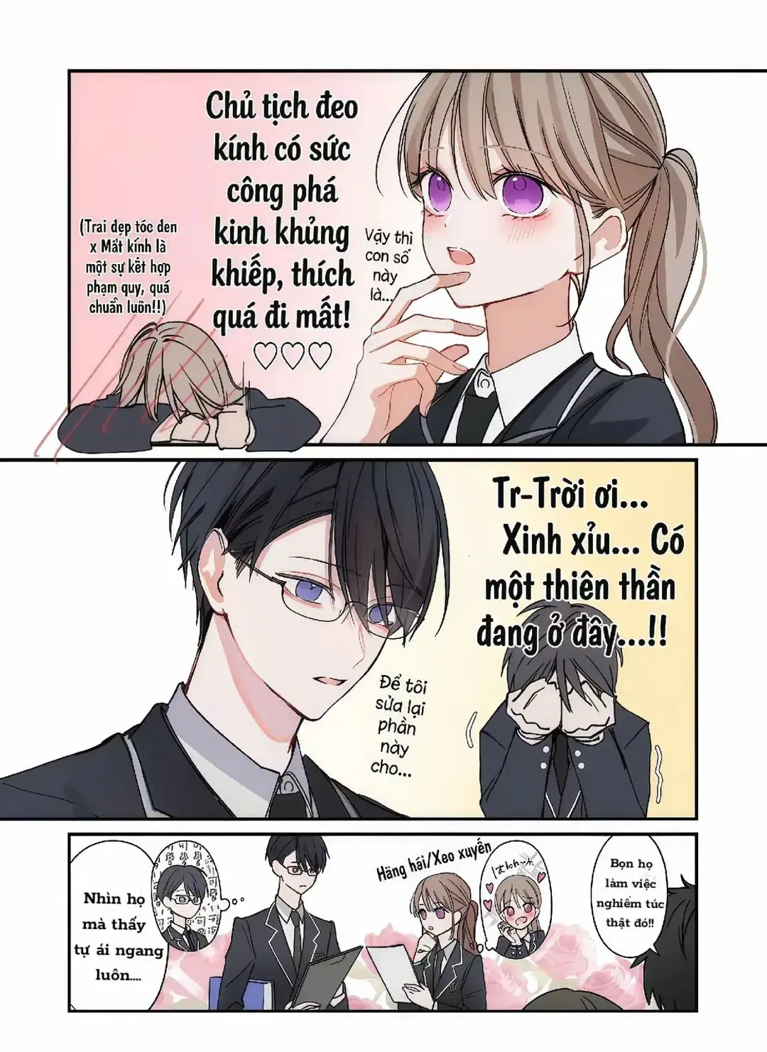 Oshiatteru Futari Chapter 3 - Trang 4