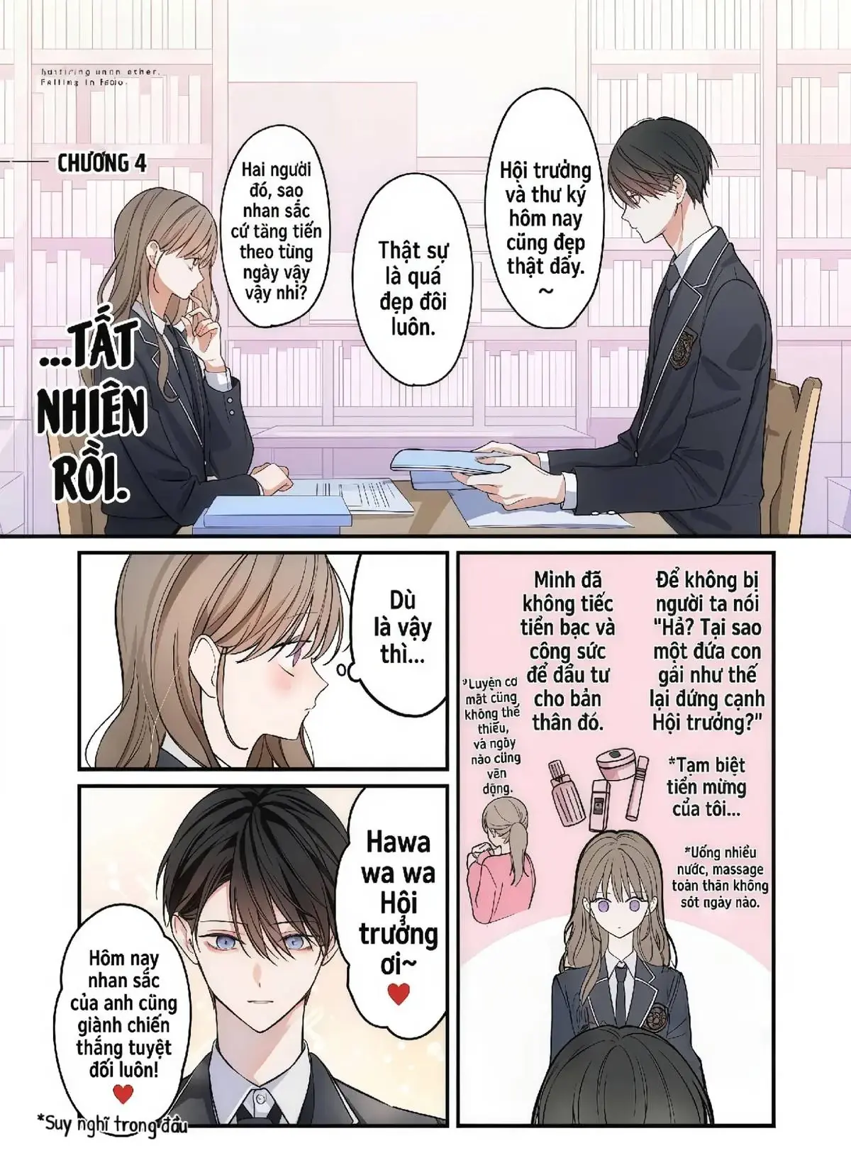Oshiatteru Futari Chapter 4 - Trang 3