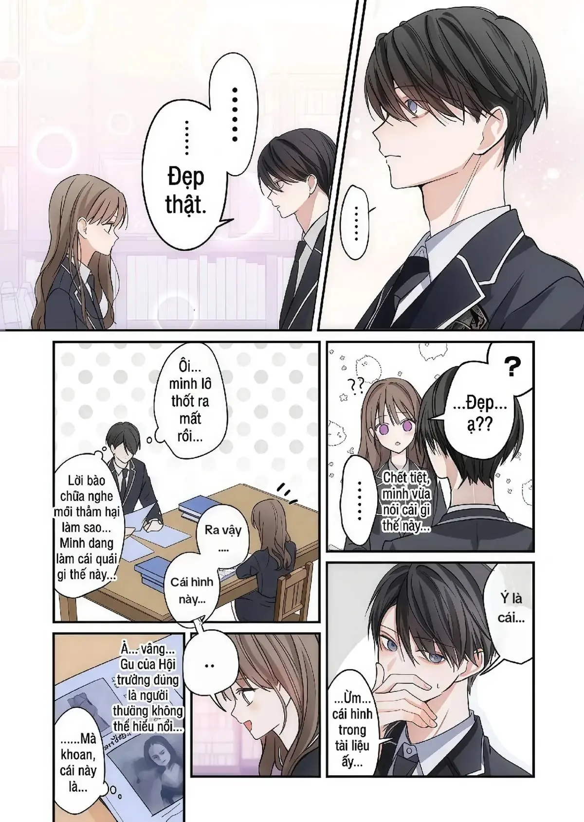 Oshiatteru Futari Chapter 4 - Trang 6
