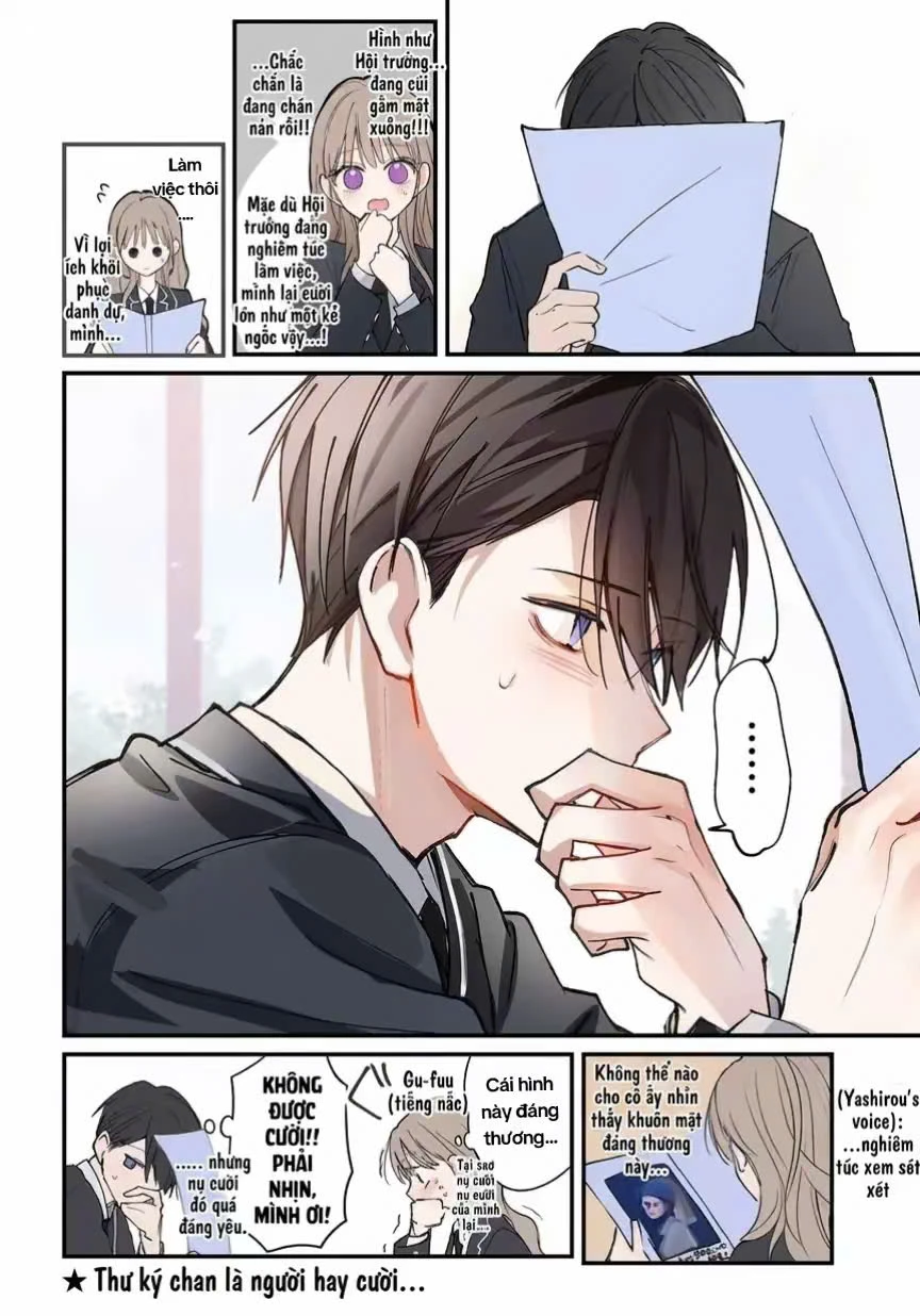 Oshiatteru Futari Chapter 4 - Trang 8