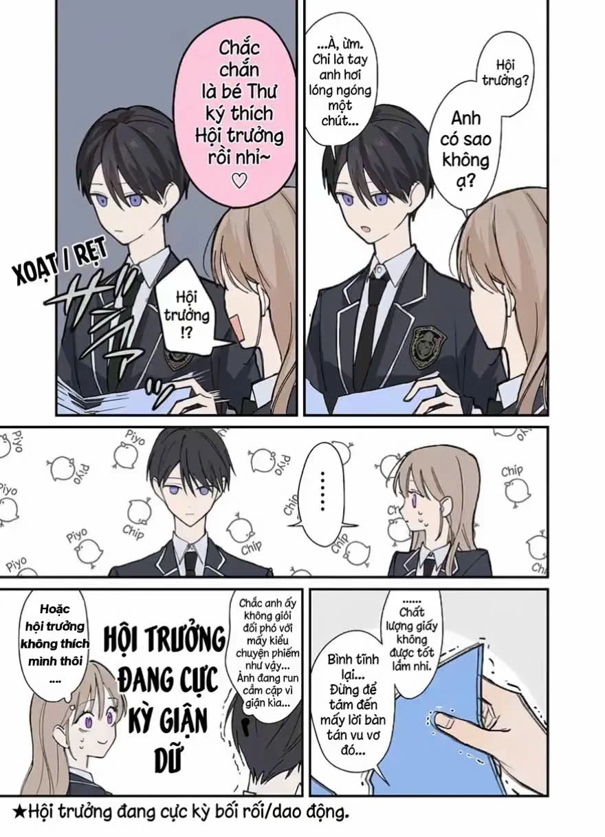Oshiatteru Futari Chapter 5 - Trang 9