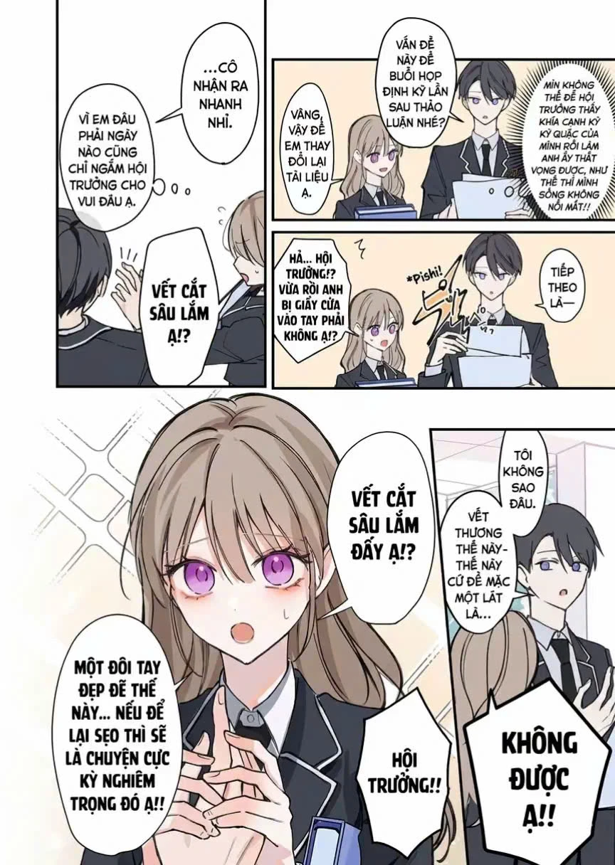 Oshiatteru Futari Chapter 6 - Trang 4