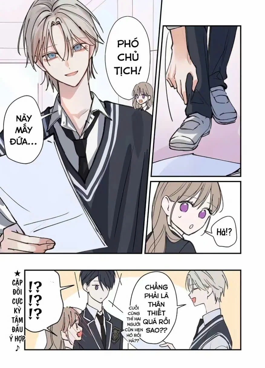 Oshiatteru Futari Chapter 6 - Trang 9
