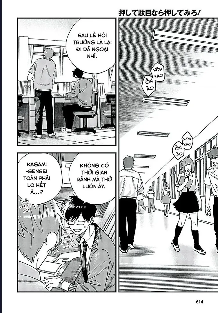 Oshite Dame Nara Oshite Miro! Chapter 21 - Trang 23
