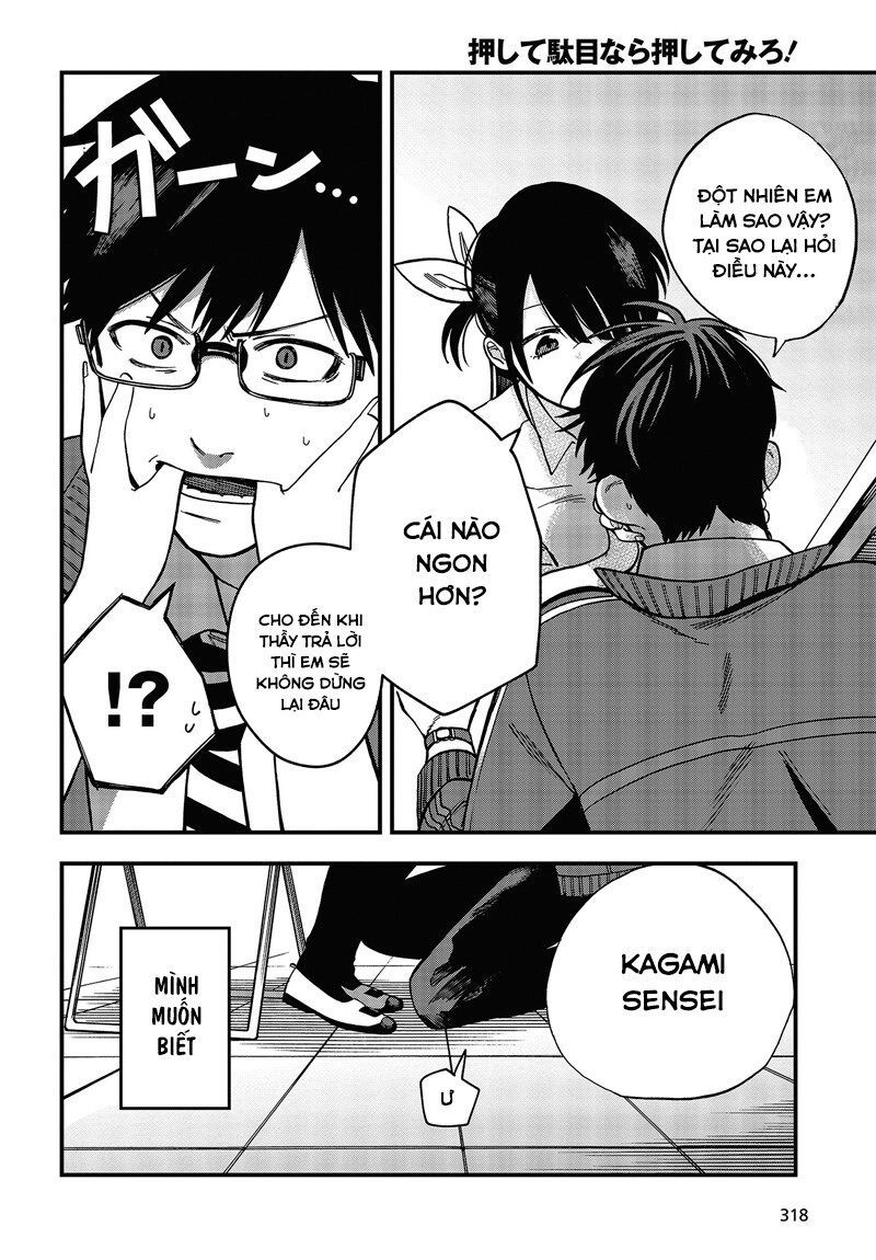 Oshite Dame Nara Oshite Miro! Chapter 3 - Trang 22