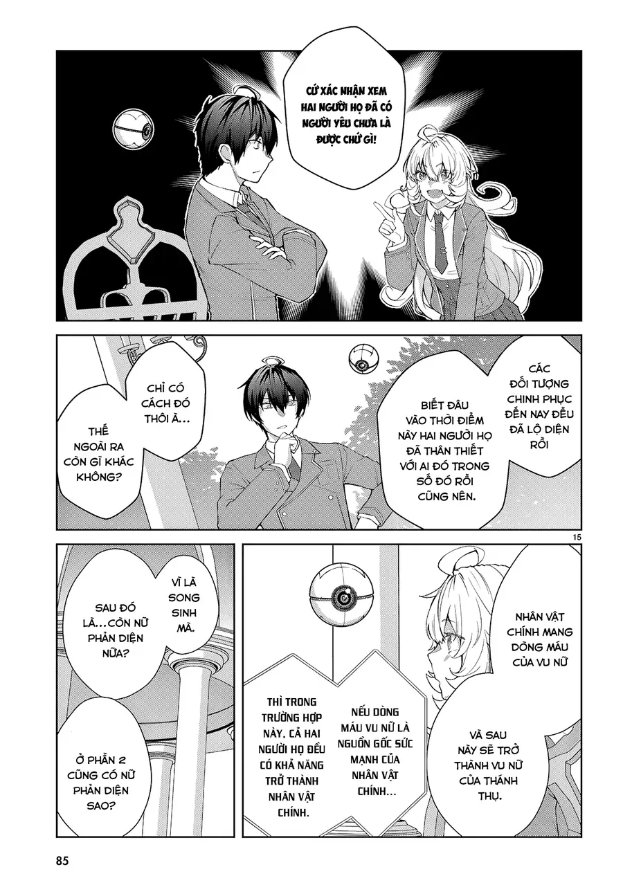 Otome Game Sekai Wa Mob Ni Kibishii Sekai Desu (Kyouwakoku-Hen) Chapter 2 - Trang 15