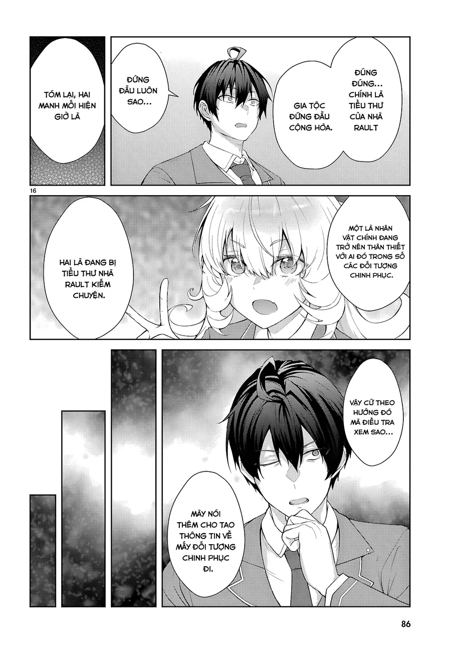 Otome Game Sekai Wa Mob Ni Kibishii Sekai Desu (Kyouwakoku-Hen) Chapter 2 - Trang 16