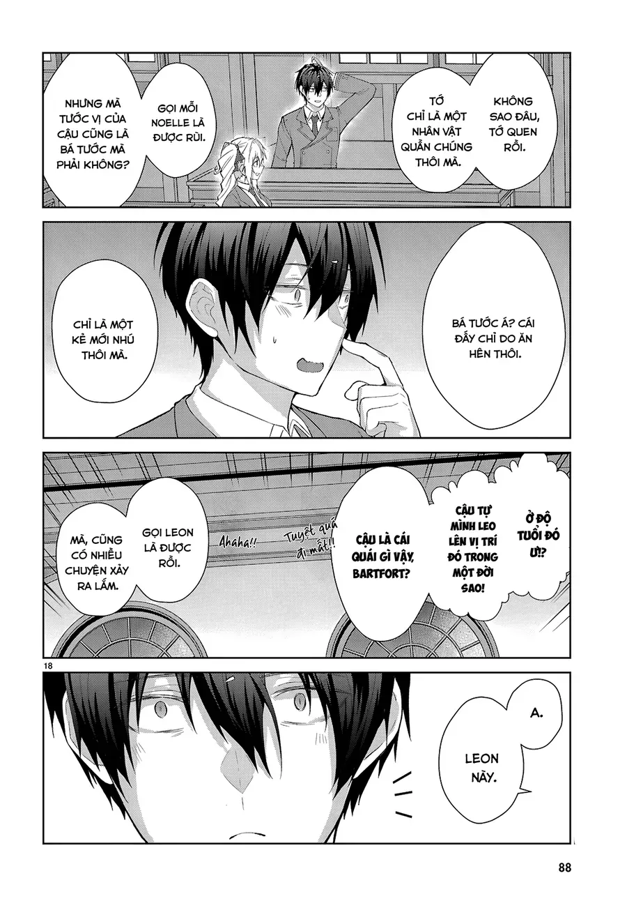 Otome Game Sekai Wa Mob Ni Kibishii Sekai Desu (Kyouwakoku-Hen) Chapter 2 - Trang 18