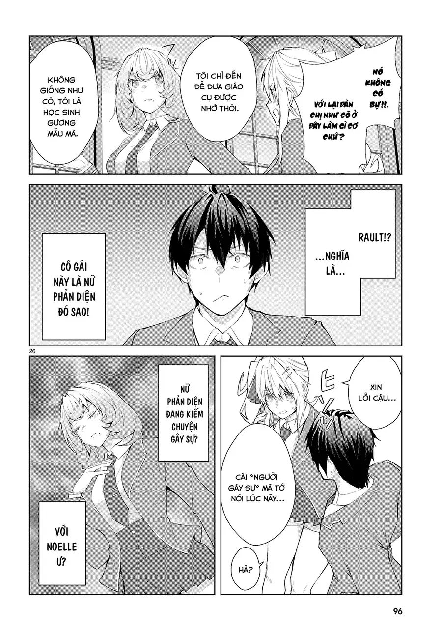 Otome Game Sekai Wa Mob Ni Kibishii Sekai Desu (Kyouwakoku-Hen) Chapter 2 - Trang 26