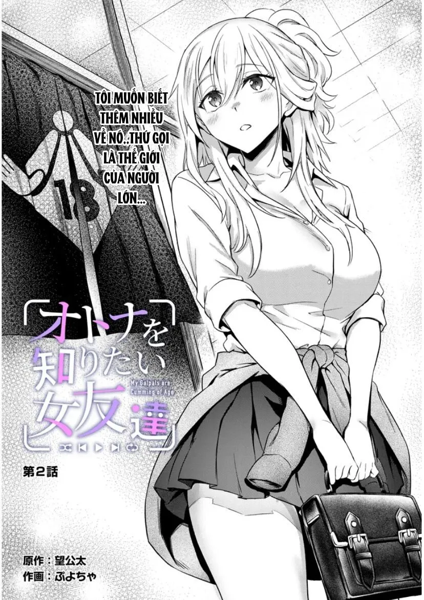 Otona O Shiritai Onnatomodachi Chapter 2 - Trang 4
