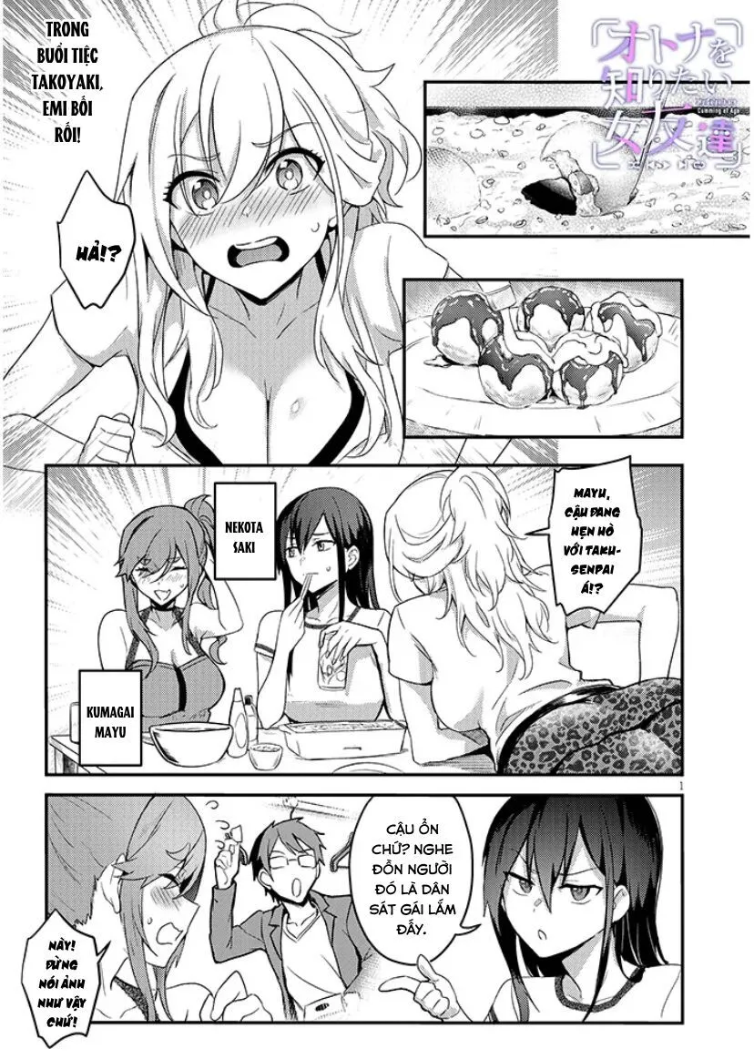 Otona O Shiritai Onnatomodachi Chapter 8.1 - Trang 4