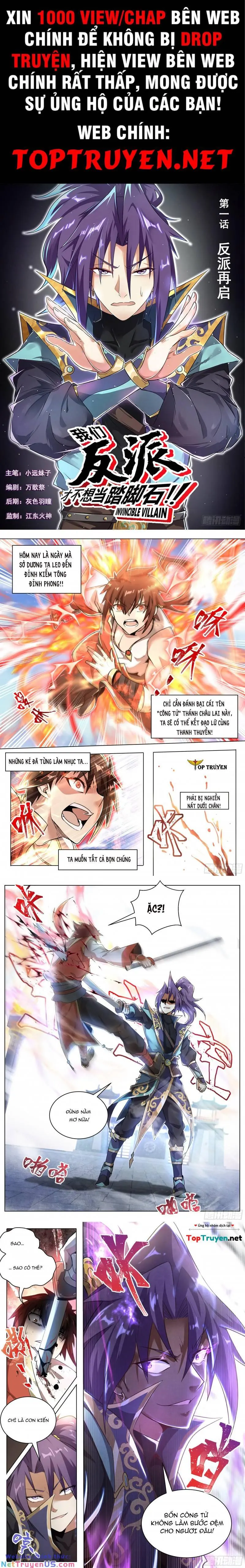 Phản Diện Bất Khả Chiến Bại Chapter 1 - Trang 2