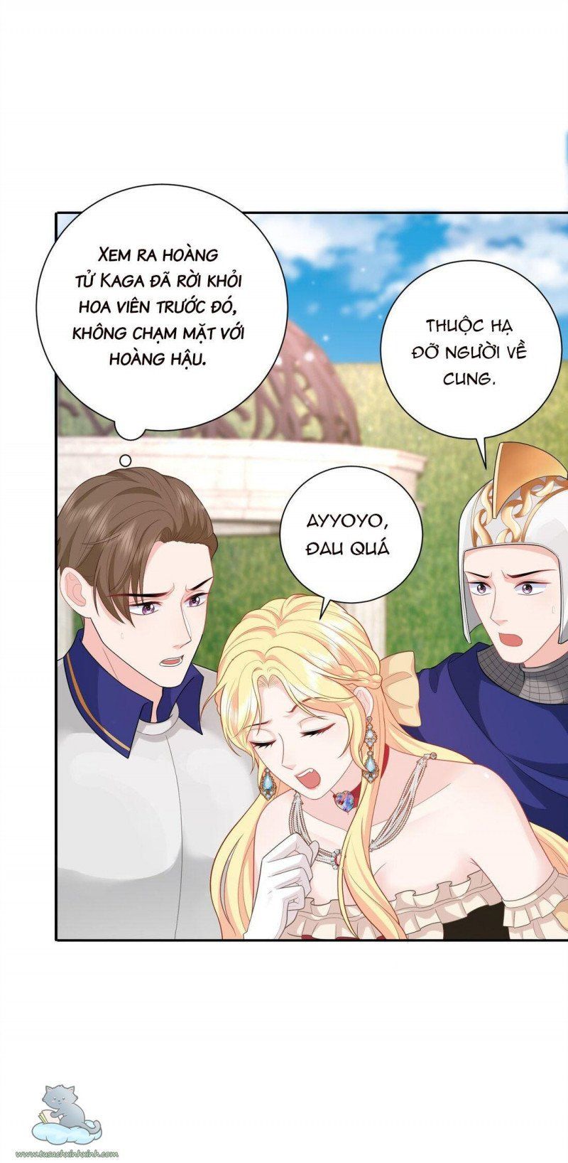 Phản Diện Hoàng Hậu Chapter 3.5 - Trang 8