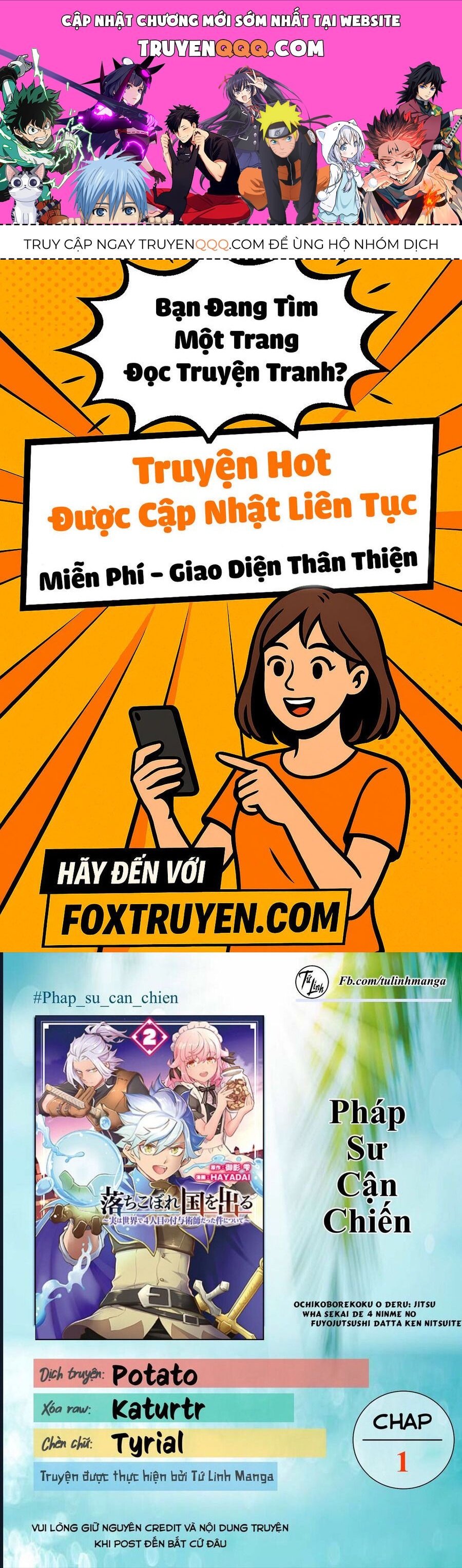 Pháp Sư Cận Chiến Chapter 1 - Trang 1