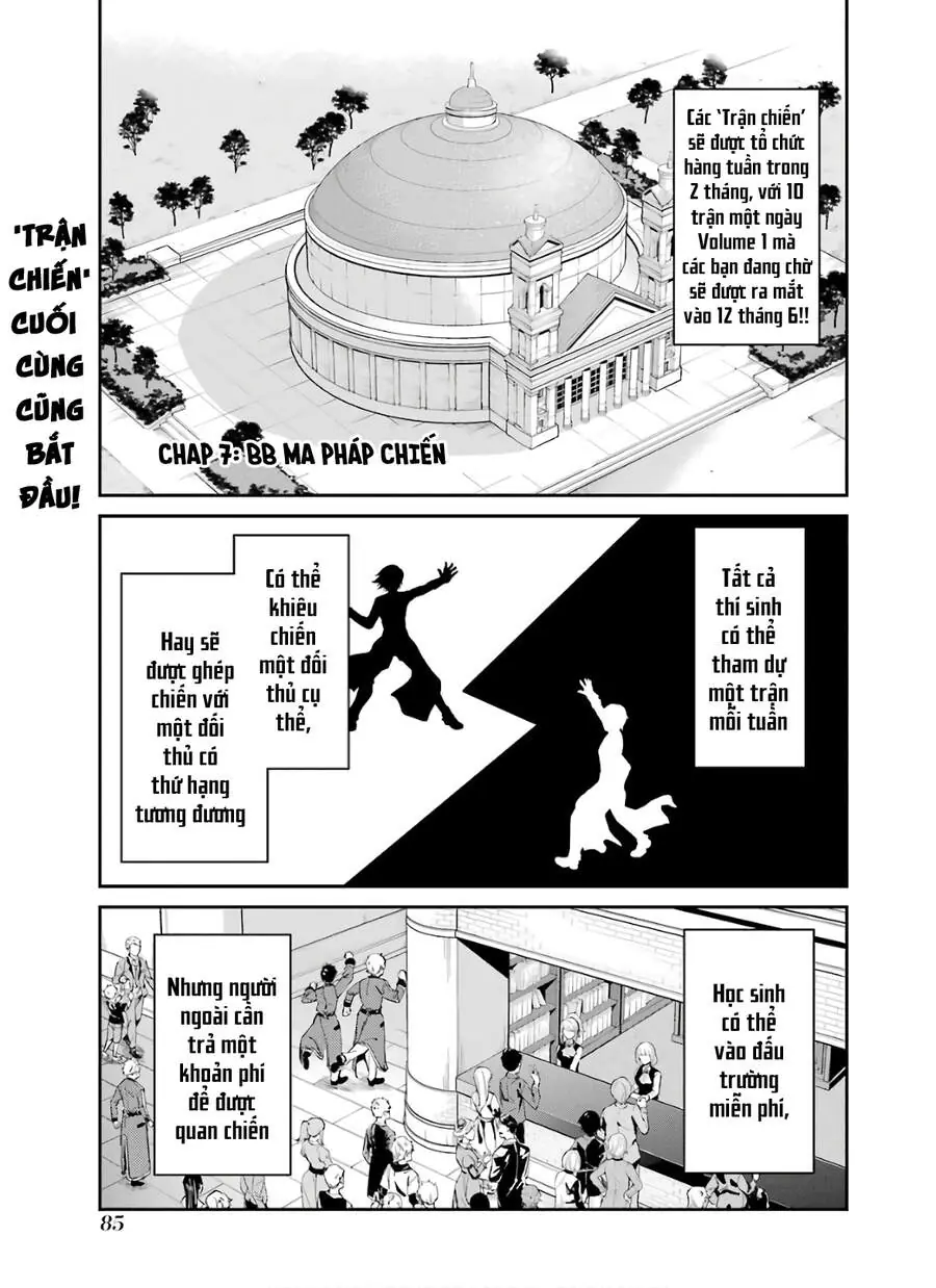 Pháp Sư Hạng B Nhanh Nhất Thế Giới Chapter 7 - Trang 5