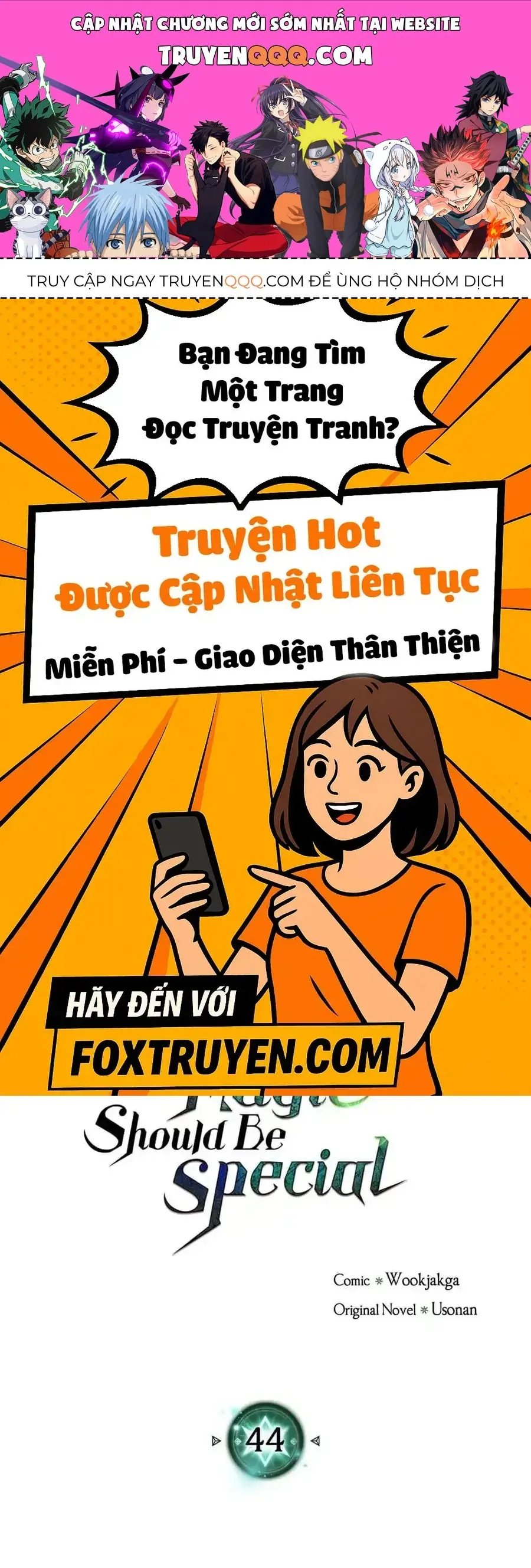 Phép Thuật Của Người Trở Về Phải Đặc Biệt Chapter 44 - Trang 2