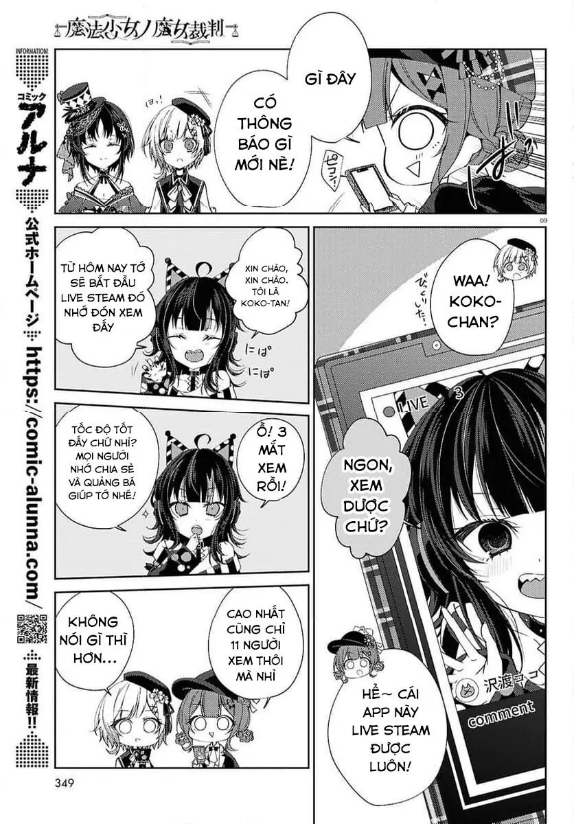 Phiên Tòa Phù Thủy Của Ma Pháp Thiếu Nữ Chapter 3 - Trang 11
