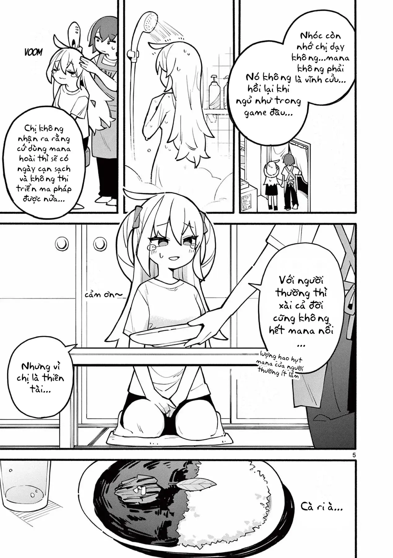 Phù Thủy Thiên Tài Hết Mana Rồi! Chapter 1 - Trang 6