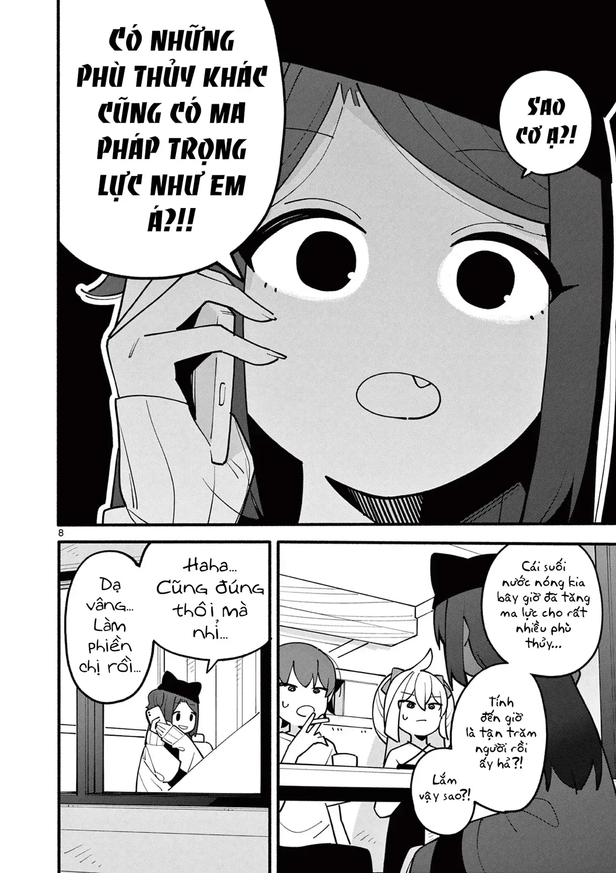 Phù Thủy Thiên Tài Hết Mana Rồi! Chapter 22 - Trang 9