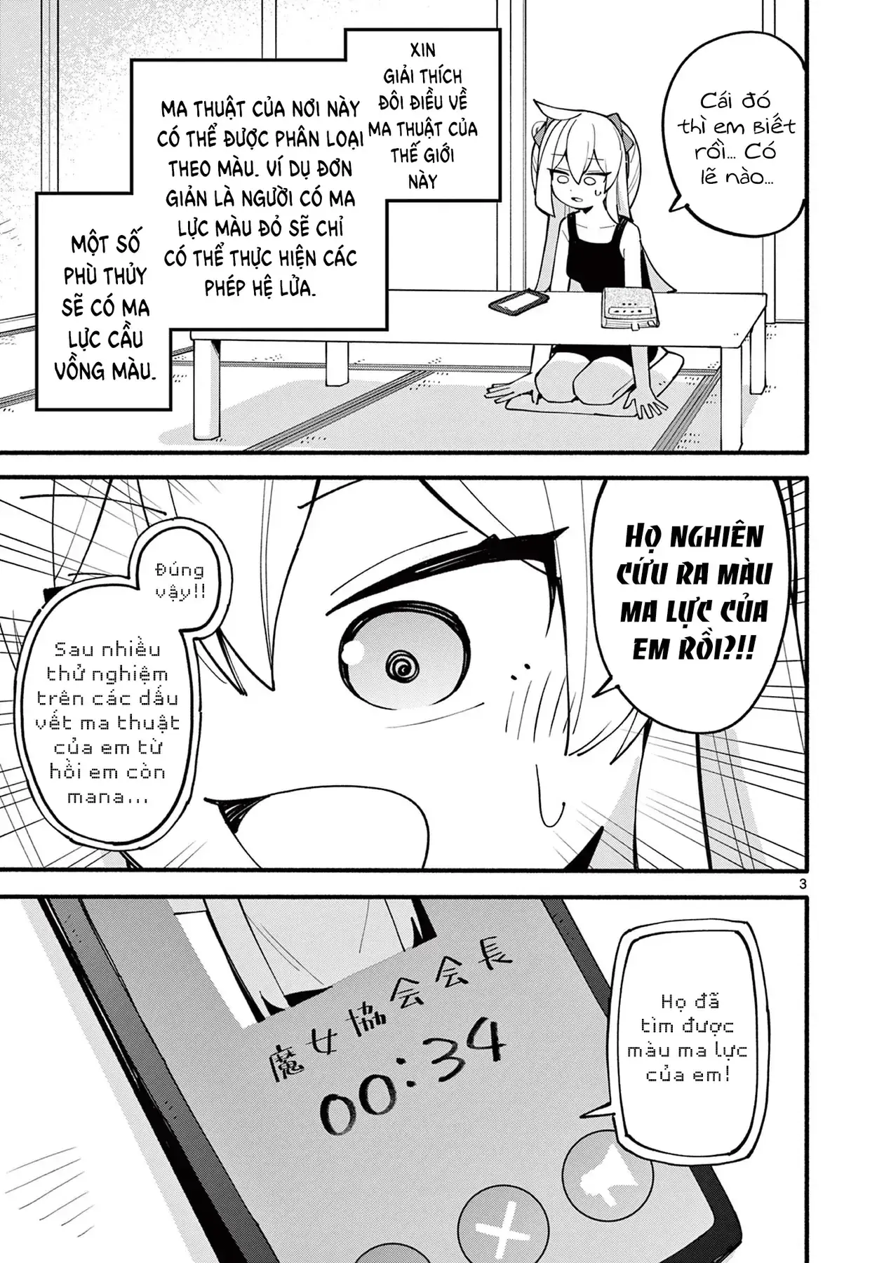 Phù Thủy Thiên Tài Hết Mana Rồi! Chapter 24 - Trang 4