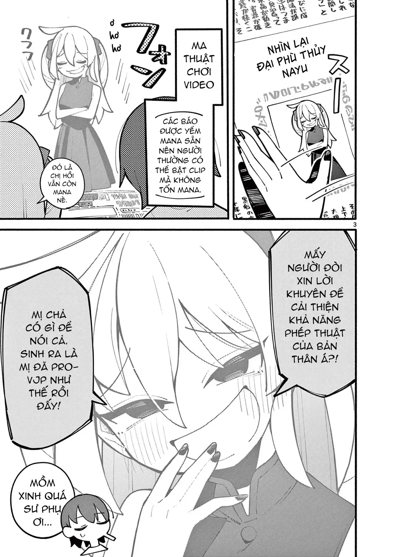 Phù Thủy Thiên Tài Hết Mana Rồi! Chapter 3 - Trang 4