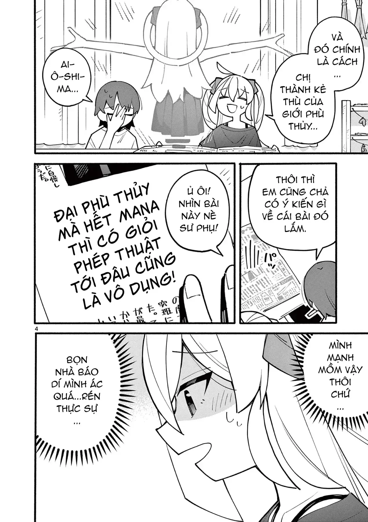 Phù Thủy Thiên Tài Hết Mana Rồi! Chapter 3 - Trang 5