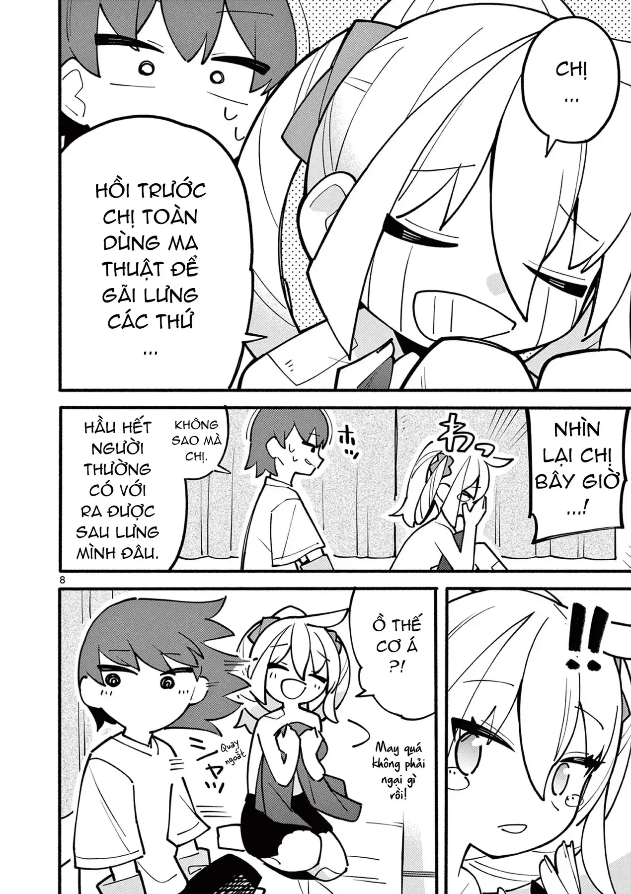 Phù Thủy Thiên Tài Hết Mana Rồi! Chapter 4 - Trang 9