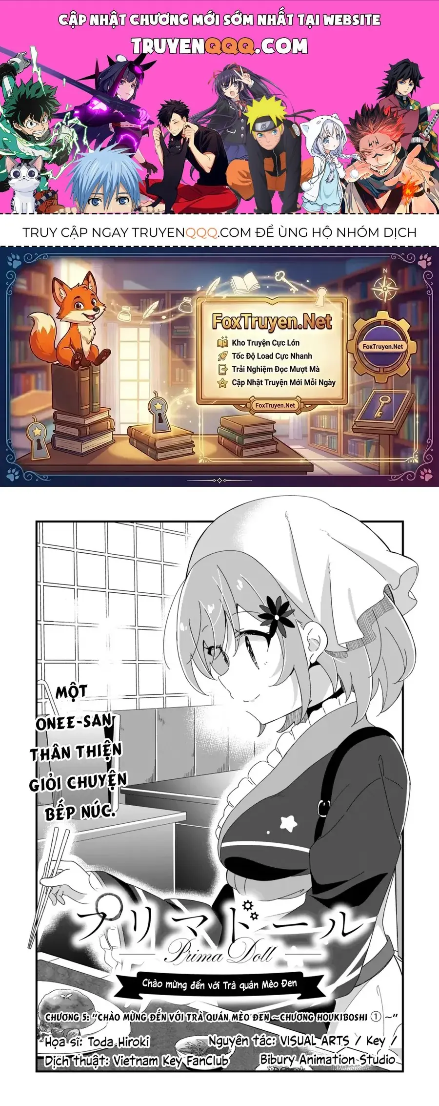 Prima Doll: Yōkoso Kuronekotei E Chapter 5 - Trang 2