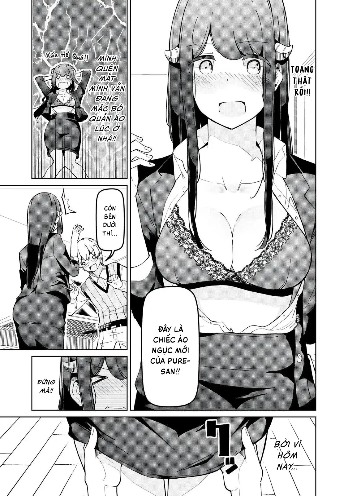 Pure-San Là Một Succubus Ngây Thơ Và Trong Sáng Chapter 3 - Trang 11