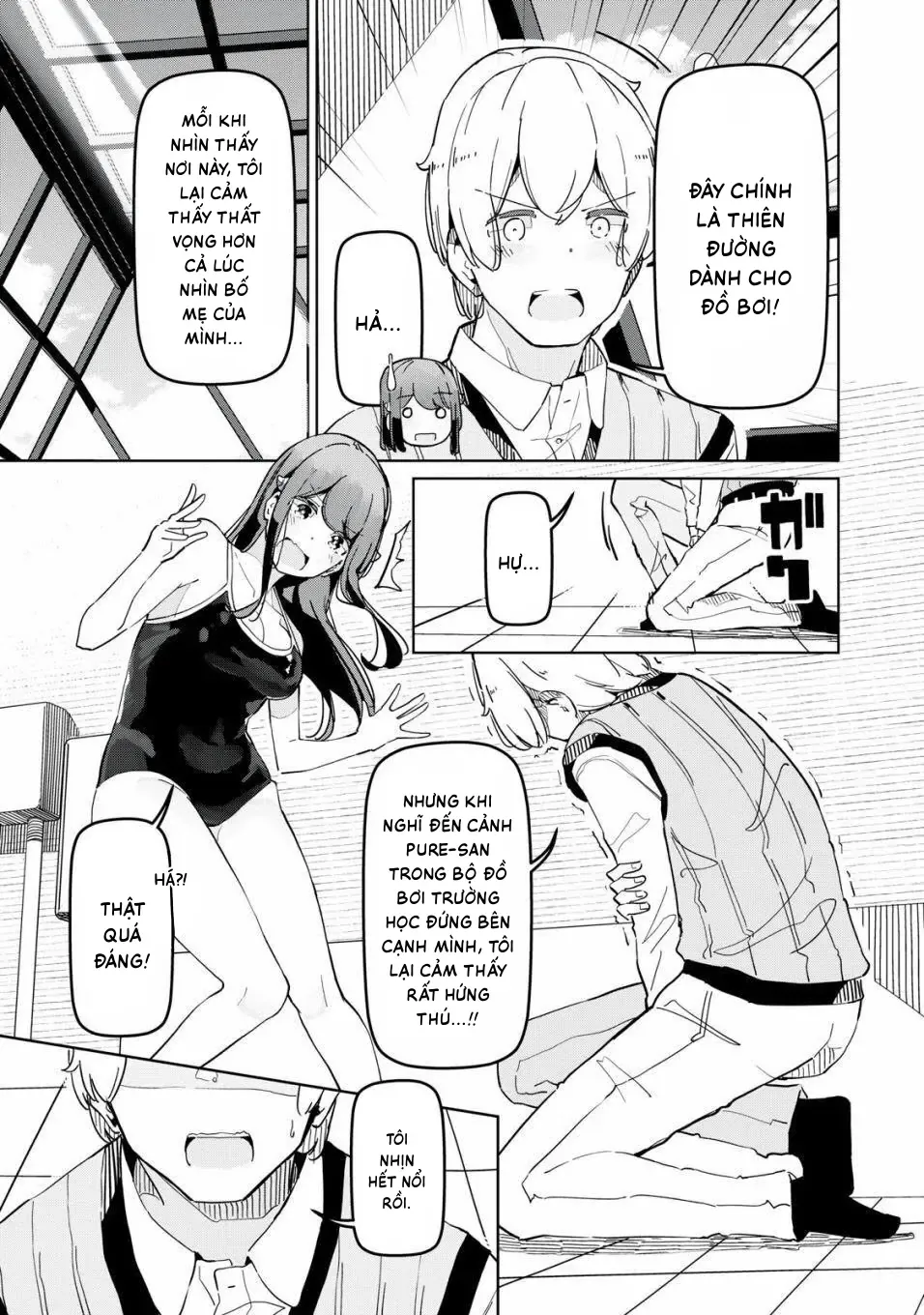 Pure-San Là Một Succubus Ngây Thơ Và Trong Sáng Chapter 4 - Trang 9