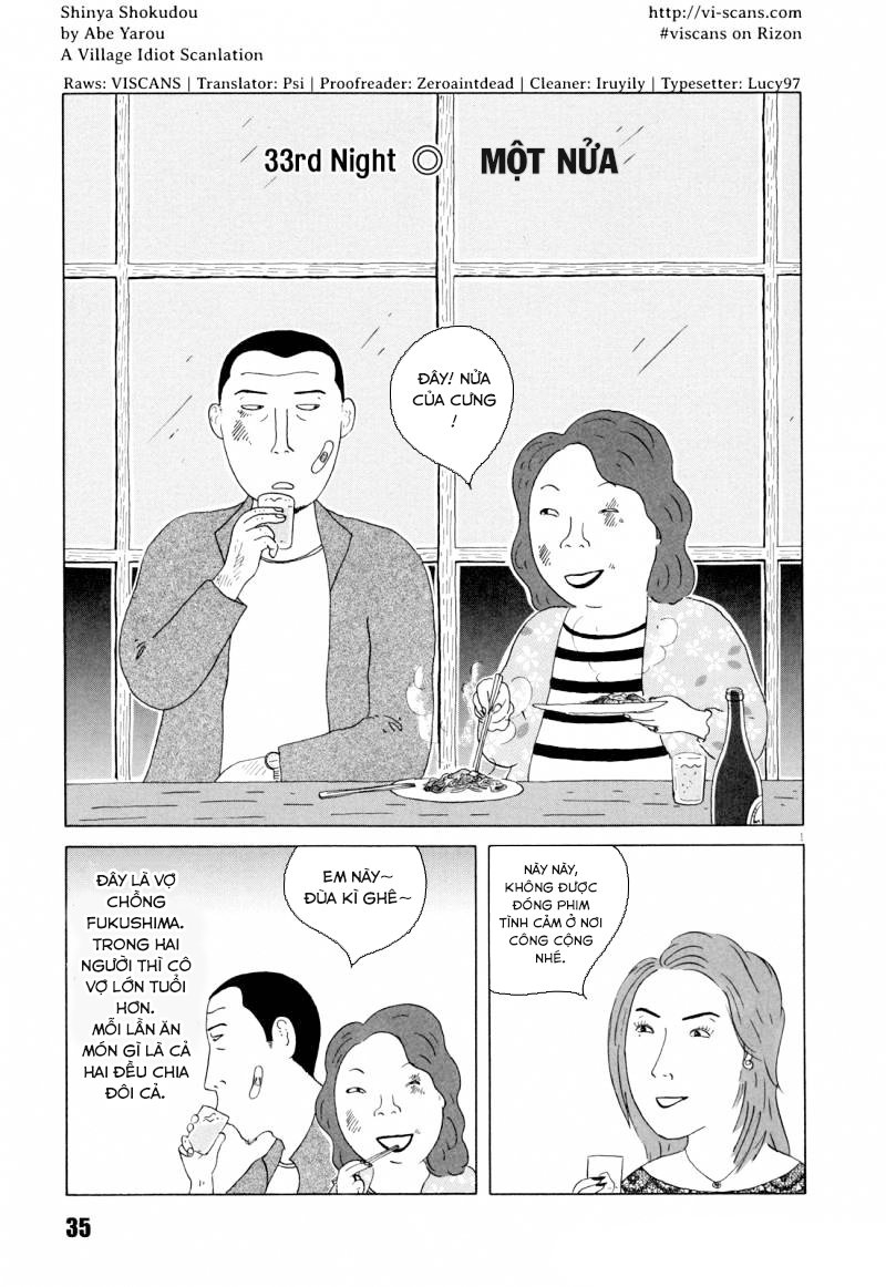 Quán Ăn Về Đêm Chapter 33 - Trang 1