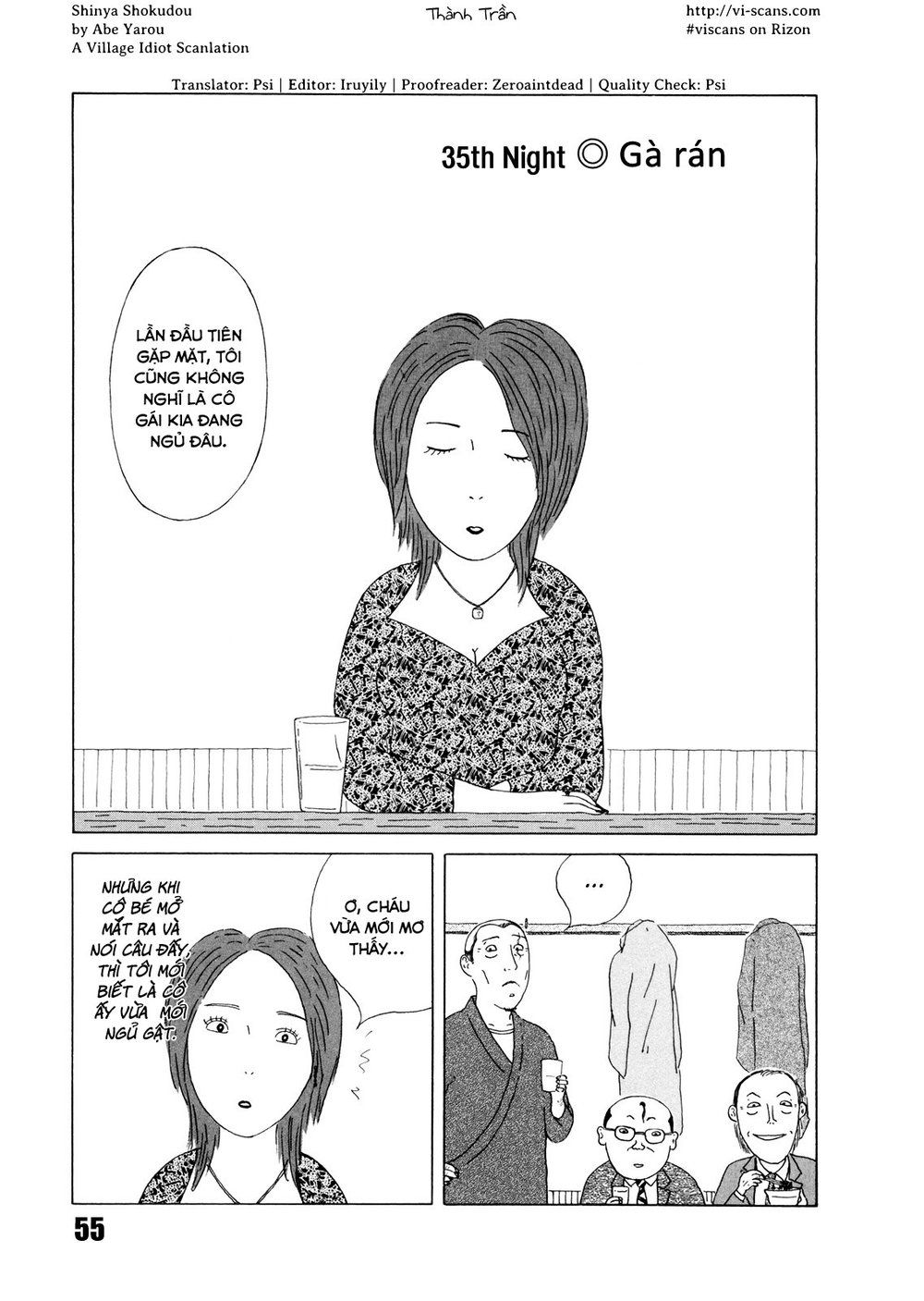 Quán Ăn Về Đêm Chapter 35 - Trang 1