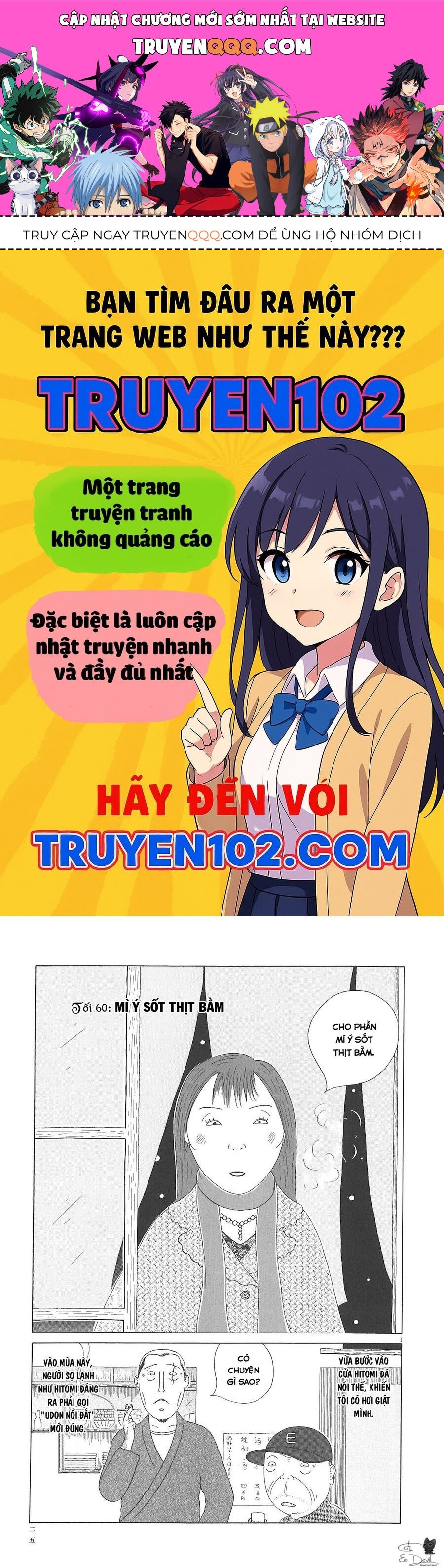 Quán Ăn Về Đêm Chapter 60 - Trang 1
