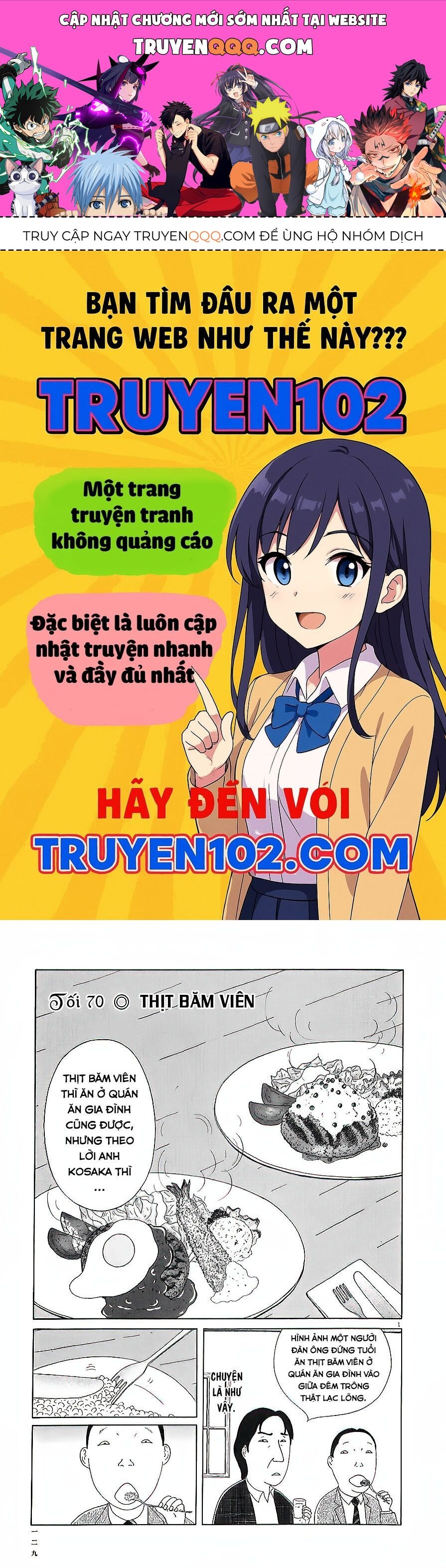Quán Ăn Về Đêm Chapter 70 - Trang 1