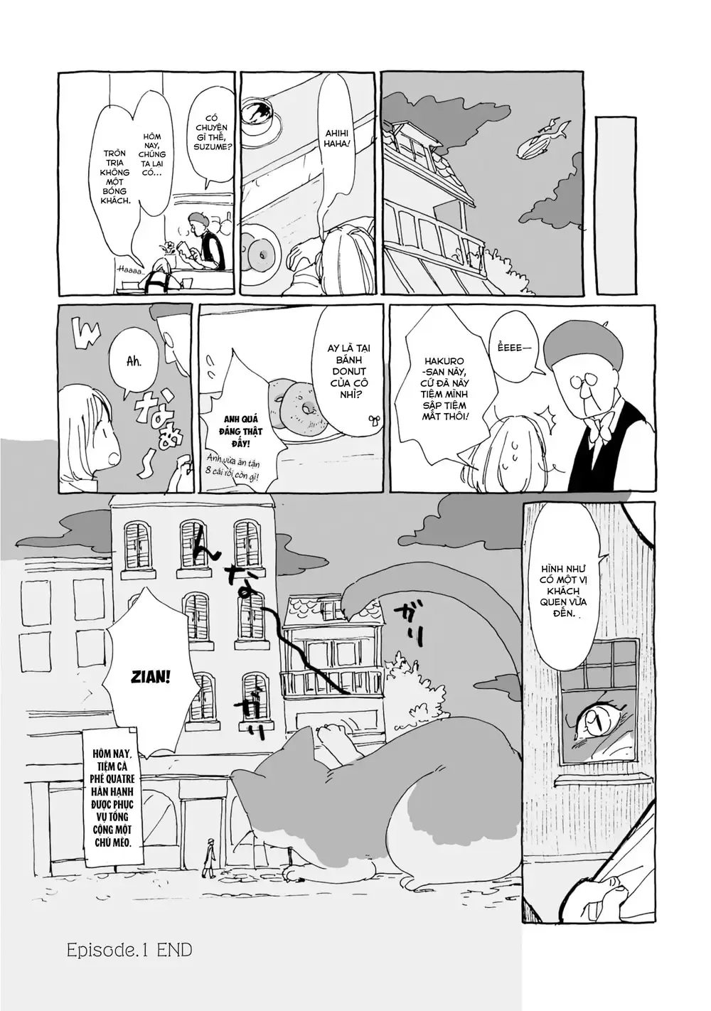 Quán Cà Phê Ở Thị Trấn Không Bao Giờ Tỉnh Giấc Chapter 1 - Trang 15