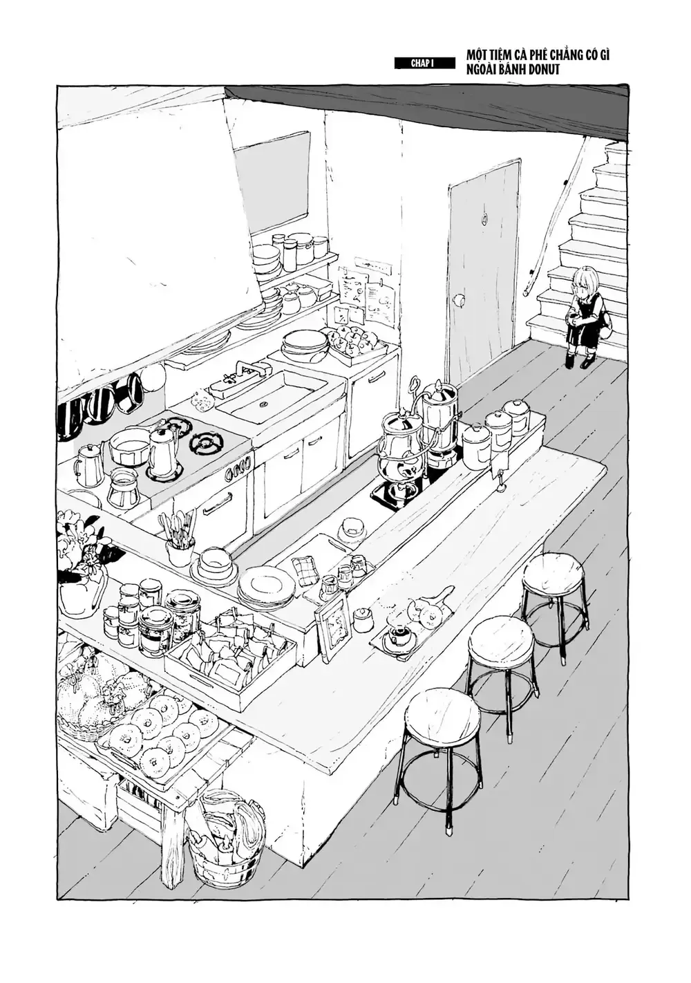 Quán Cà Phê Ở Thị Trấn Không Bao Giờ Tỉnh Giấc Chapter 1 - Trang 9