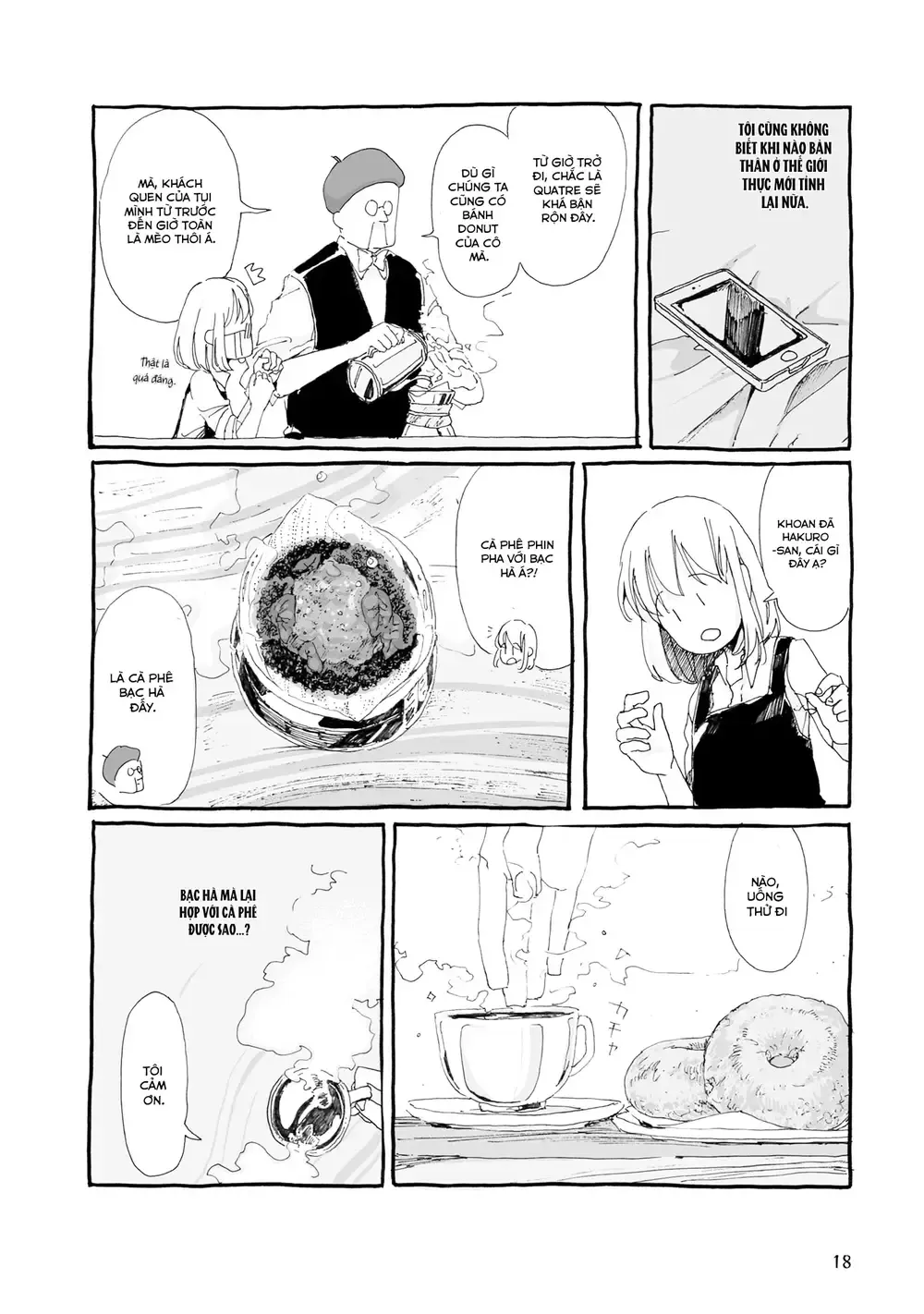 Quán Cà Phê Ở Thị Trấn Không Bao Giờ Tỉnh Giấc Chapter 2 - Trang 9