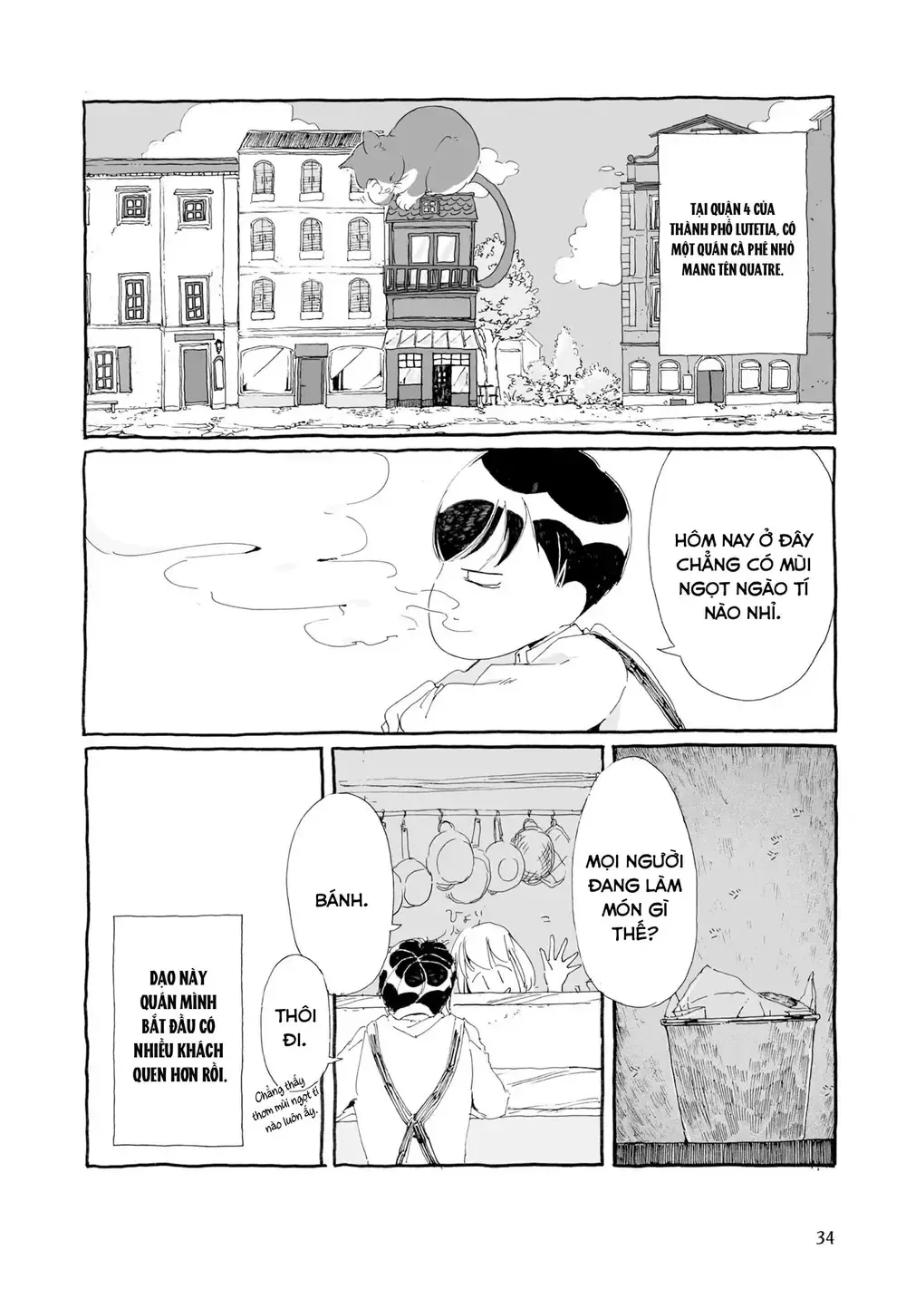 Quán Cà Phê Ở Thị Trấn Không Bao Giờ Tỉnh Giấc Chapter 4 - Trang 5