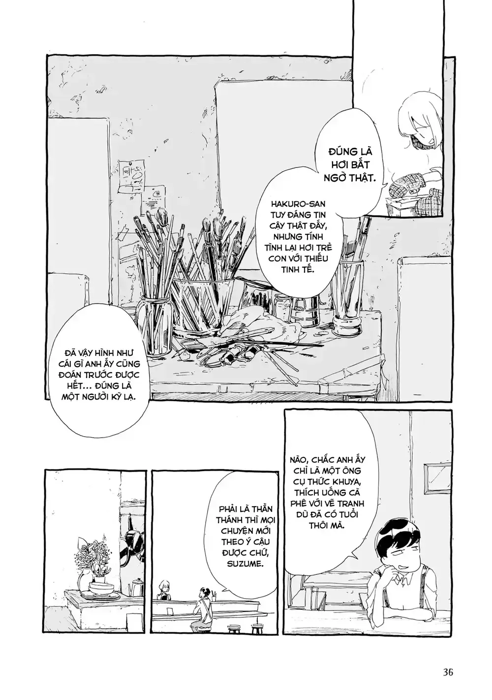 Quán Cà Phê Ở Thị Trấn Không Bao Giờ Tỉnh Giấc Chapter 4 - Trang 7