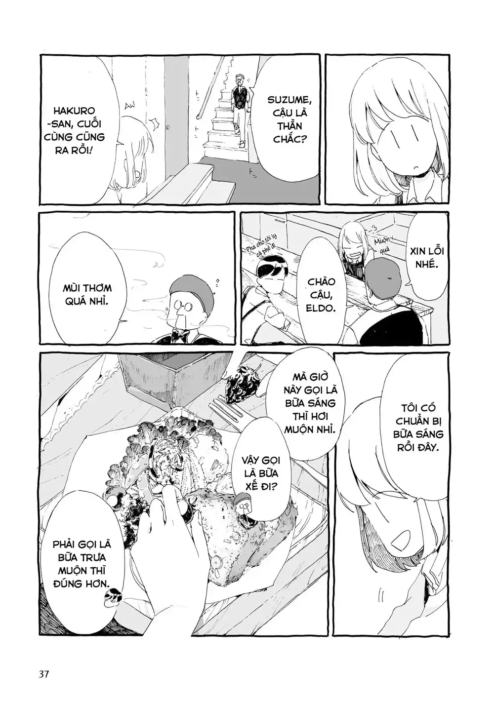 Quán Cà Phê Ở Thị Trấn Không Bao Giờ Tỉnh Giấc Chapter 4 - Trang 8